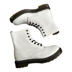 Dr. Martens Women's 1460 Softy T Boots White Size 6